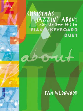 Christmas Jazzin' About Piano Duet (Piano Duet)