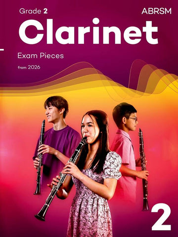 ABRSM Grade 2 Clarinet Exam Pieces from 2026