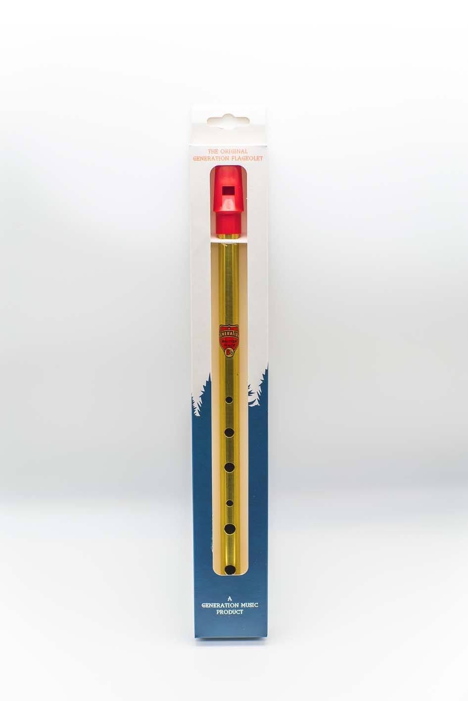 Generation Bb ( B Flat )  Brass Tin Whistle