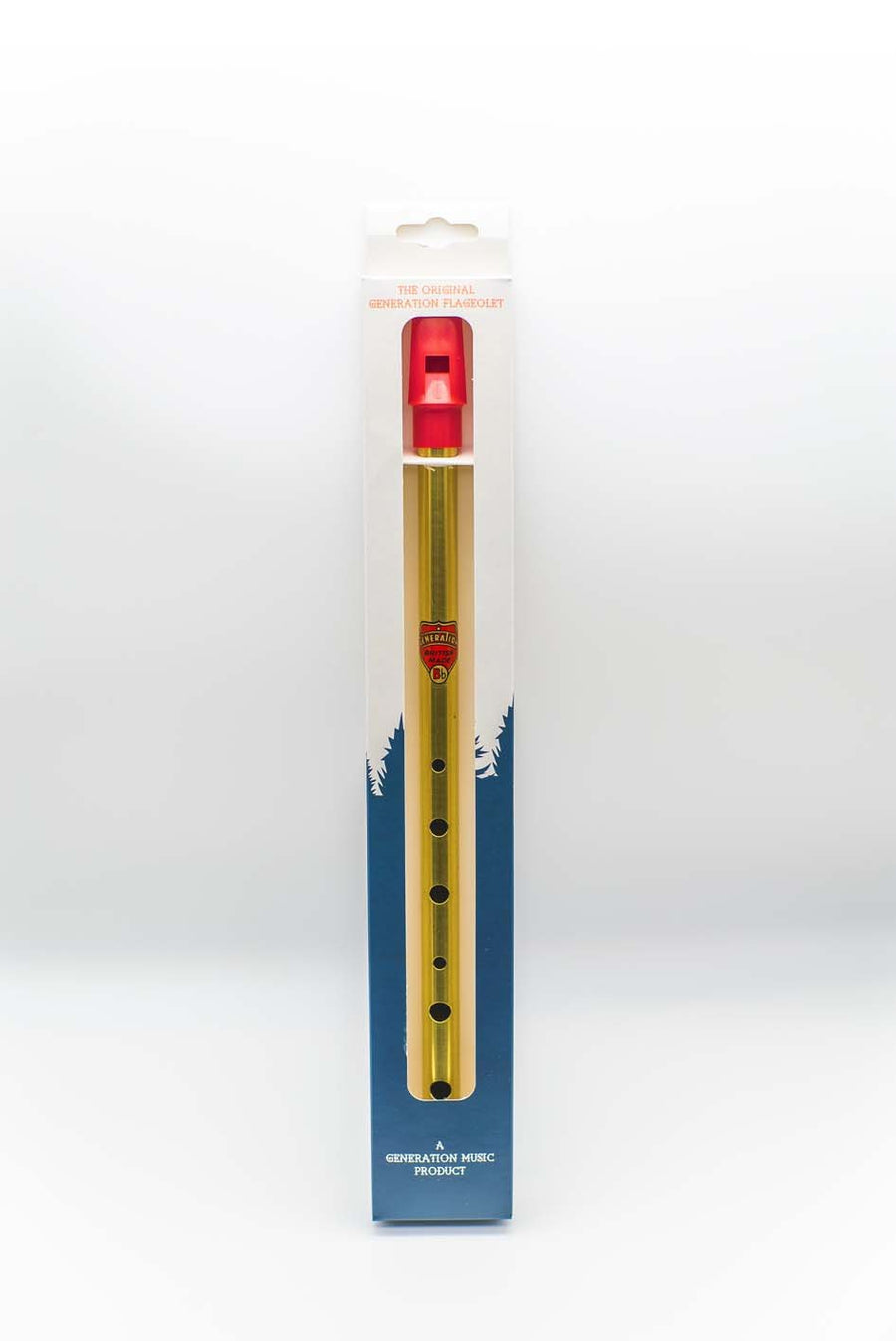Generation Bb ( B Flat )  Brass Tin Whistle