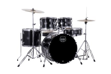 Mapex Comet Fusion Kit 20" with Cymbals Black