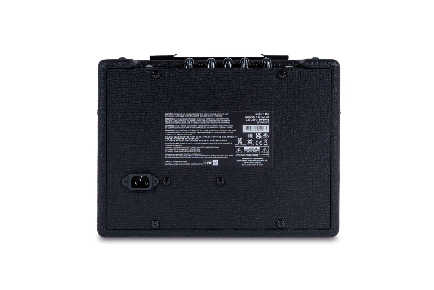 Blackstar Debut 15E (Black)