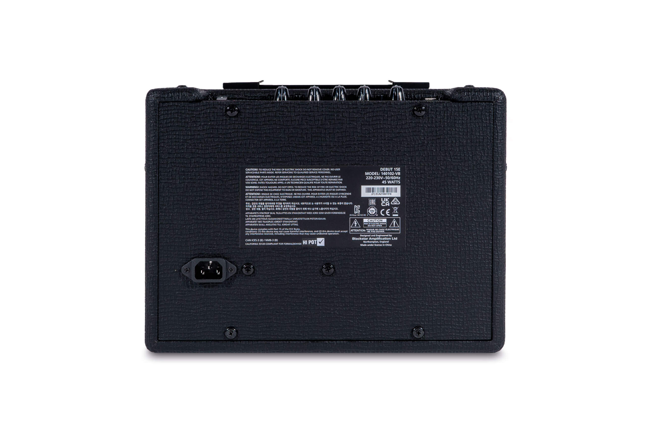 Blackstar Debut 15E (Black)
