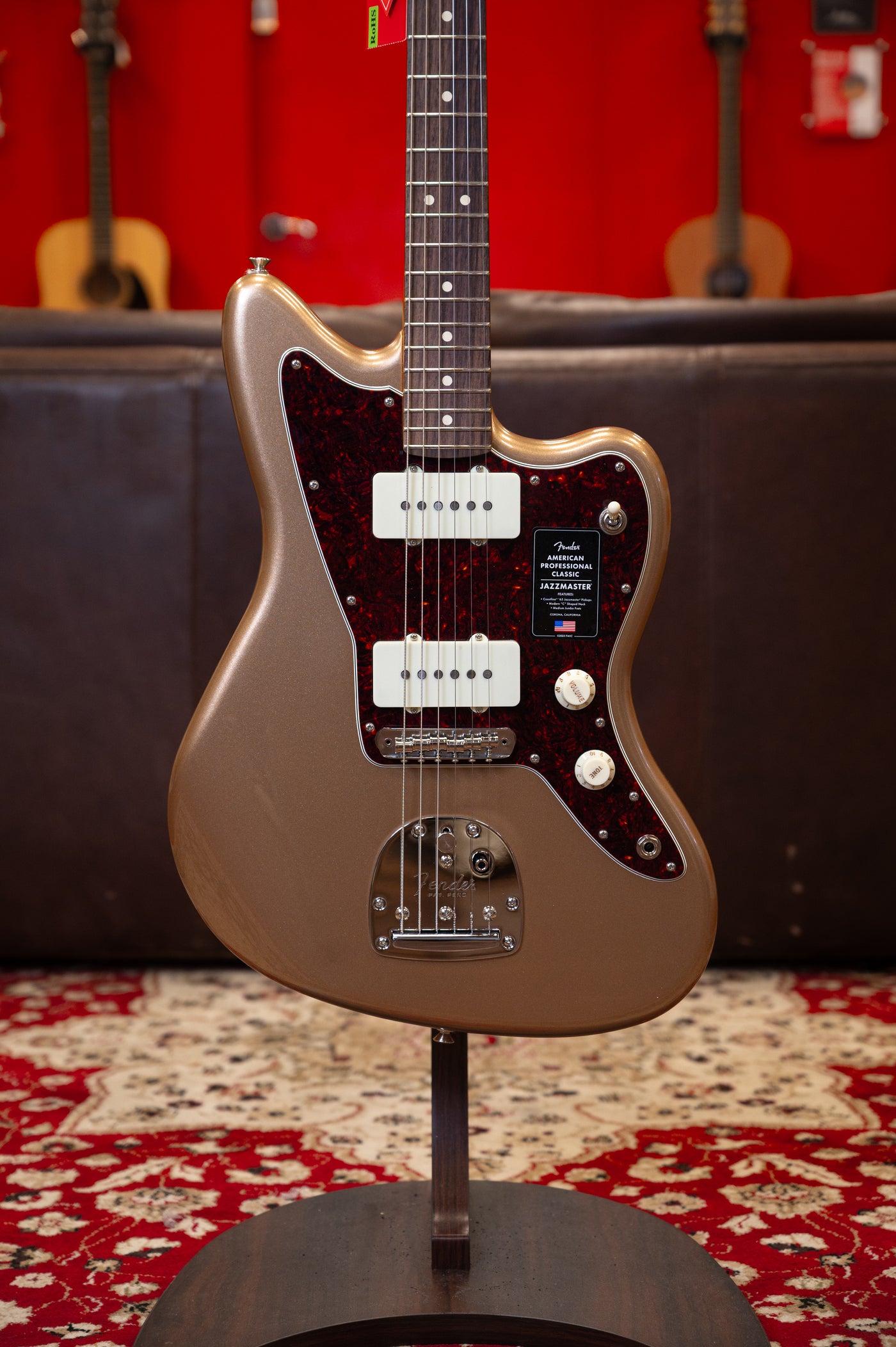 Fender - American Professional Classic - Jazzmaster - Faded Firemist Gold
