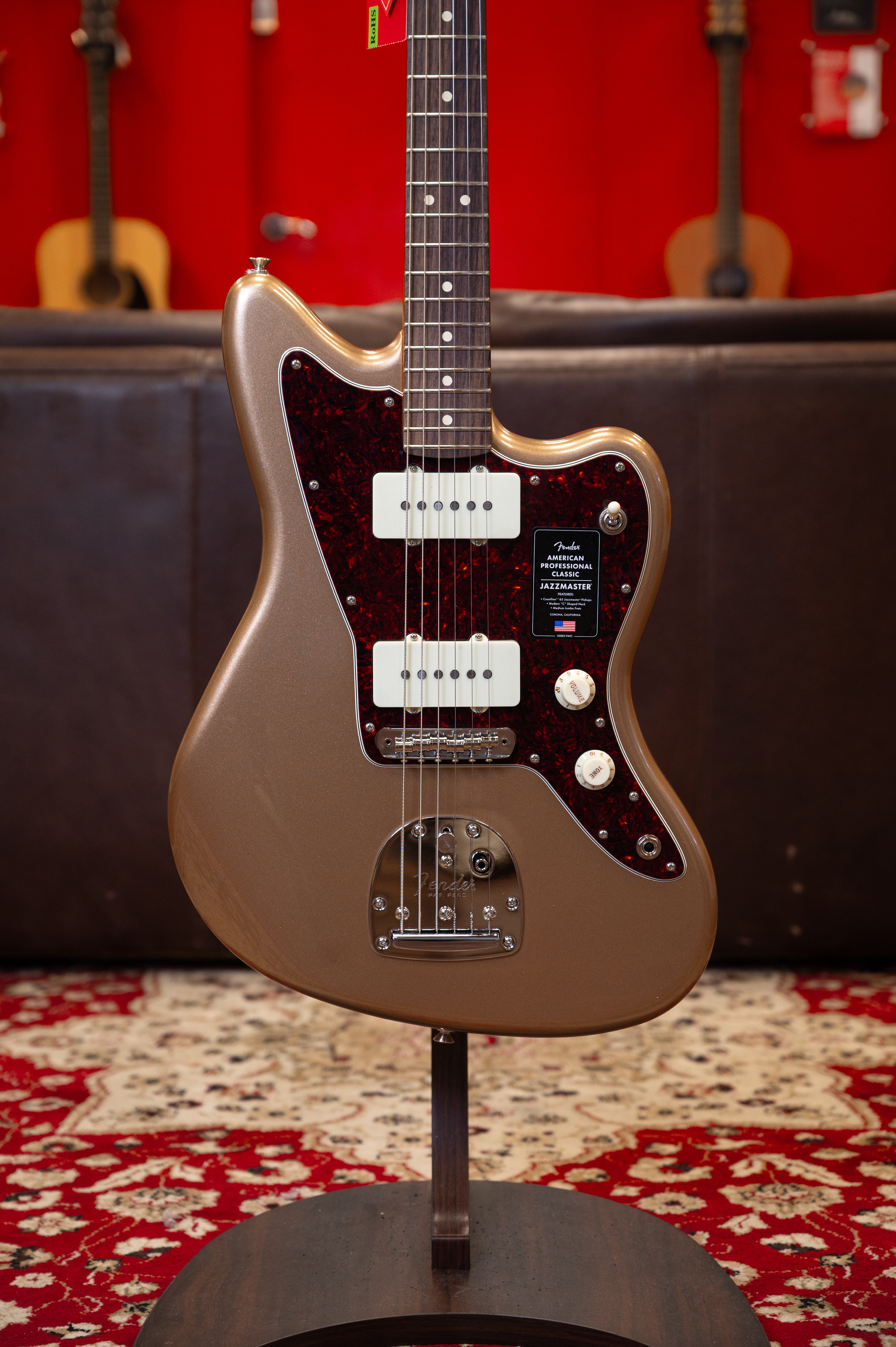 Fender - American Professional Classic - Jazzmaster - Faded Firemist Gold