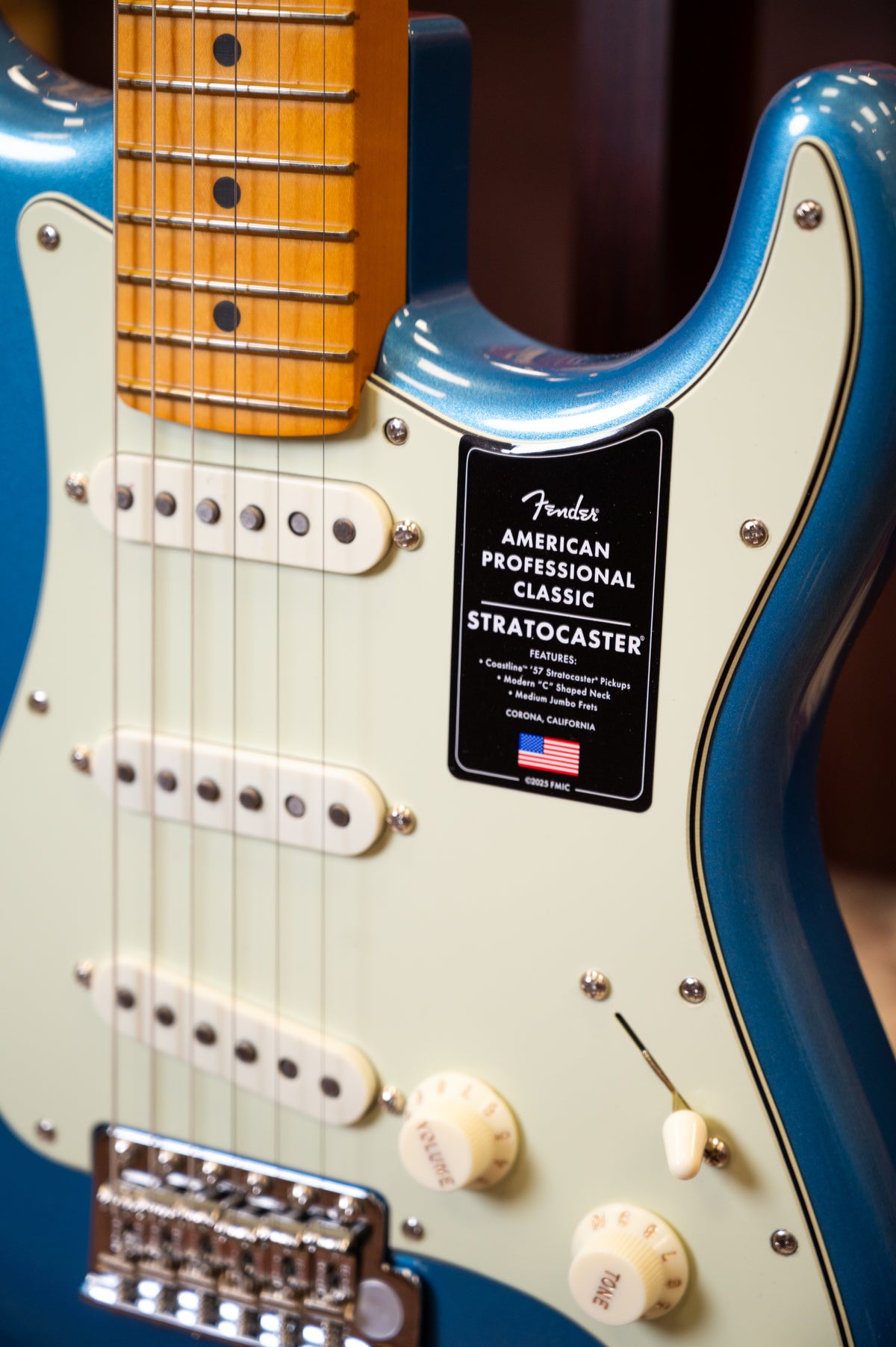 Fender American Professional Classic - Stratocaster - Faded Lake Placid Blue