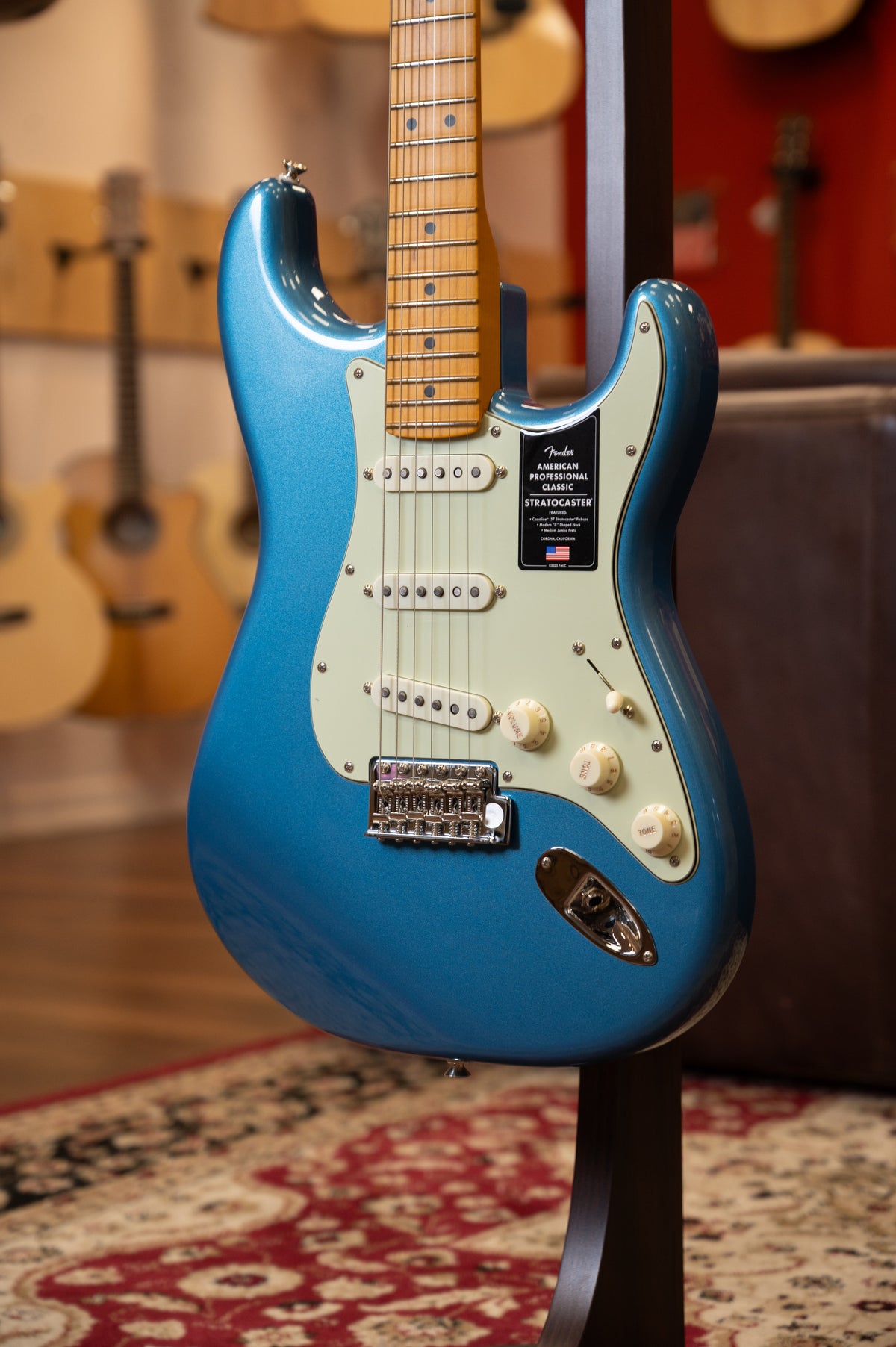Fender American Professional Classic - Stratocaster - Faded Lake Placid Blue