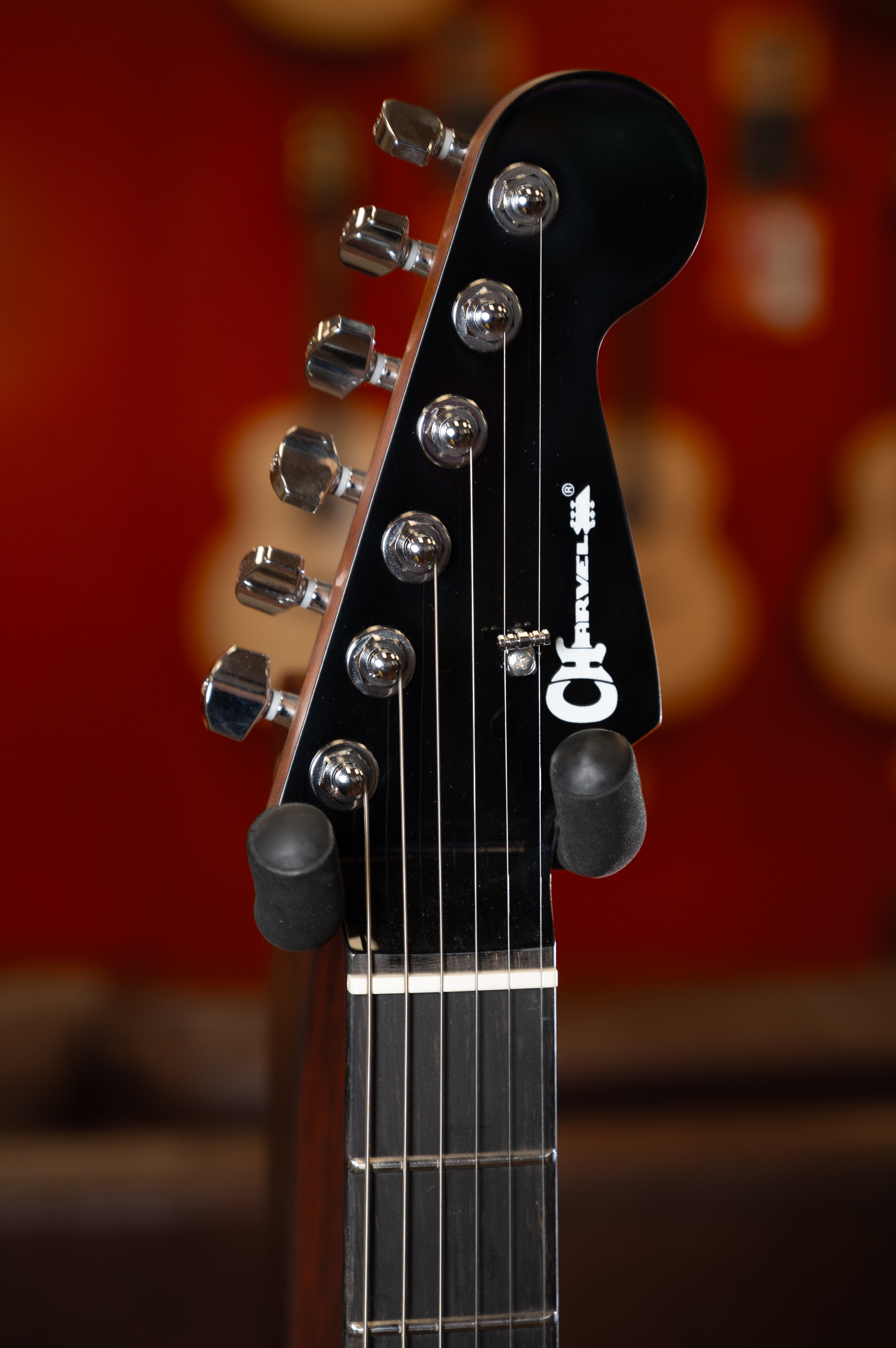 Charvel Pro-Mod Plus DK24 HH 2PT EB QM, Ebony Fingerboard - Chlorine Burst