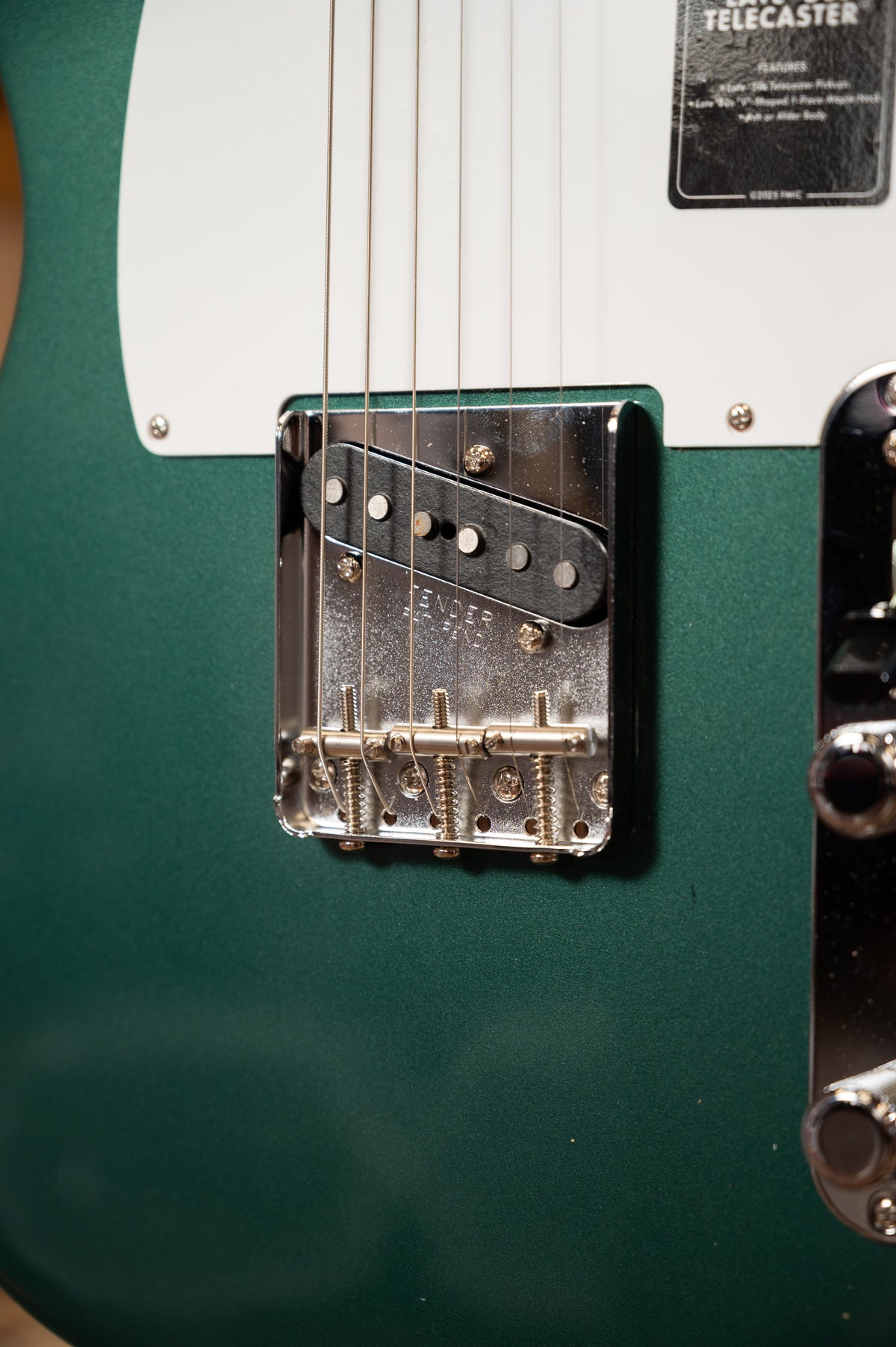 Fender Vintera® III Late '50s Telecaster, Sherwood Green Metallic