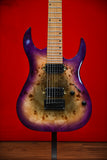 Spira S-457 Trans Purple Electric Guitar