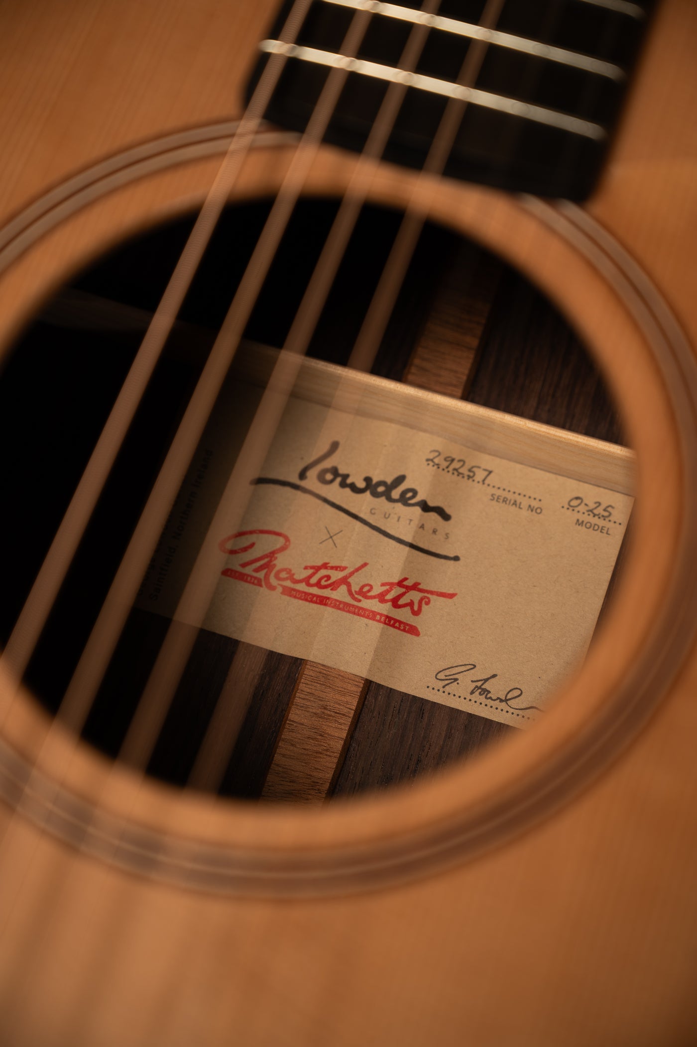 Lowden O-25 - Matchetts 90th Anniversary Edition