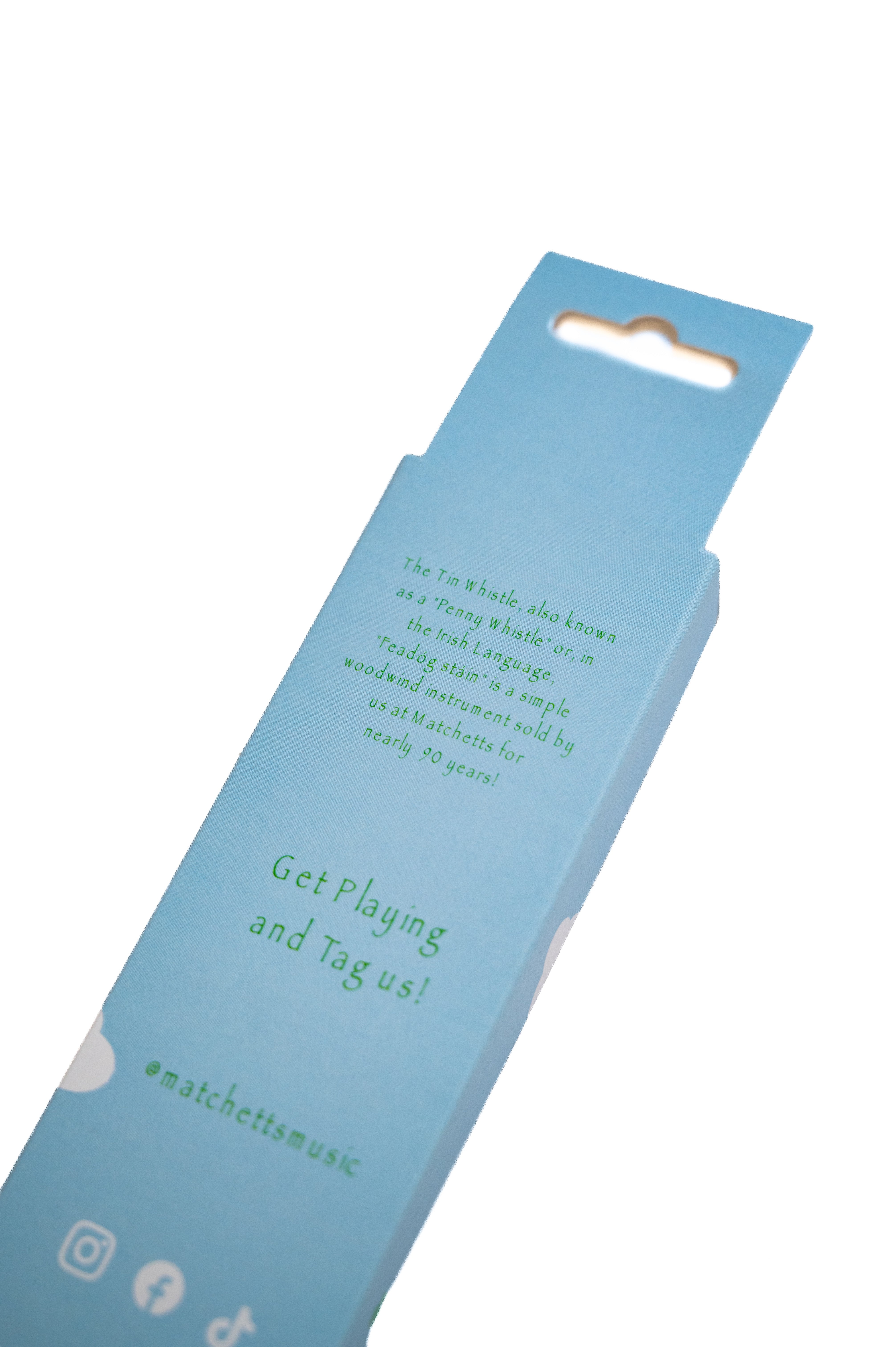 Matchetts D Tin Whistle (Brass)