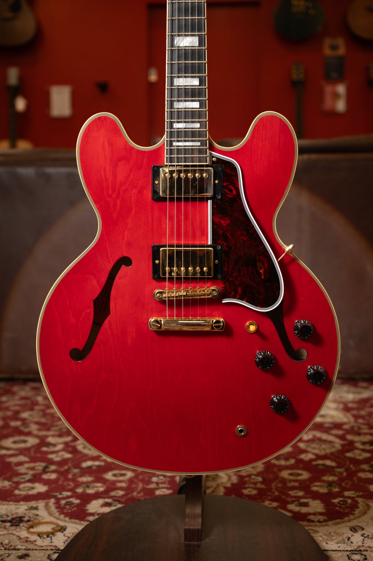 PRE-OWNED - Epiphone 1959 ES-355 Semi Hollow Cherry Red
