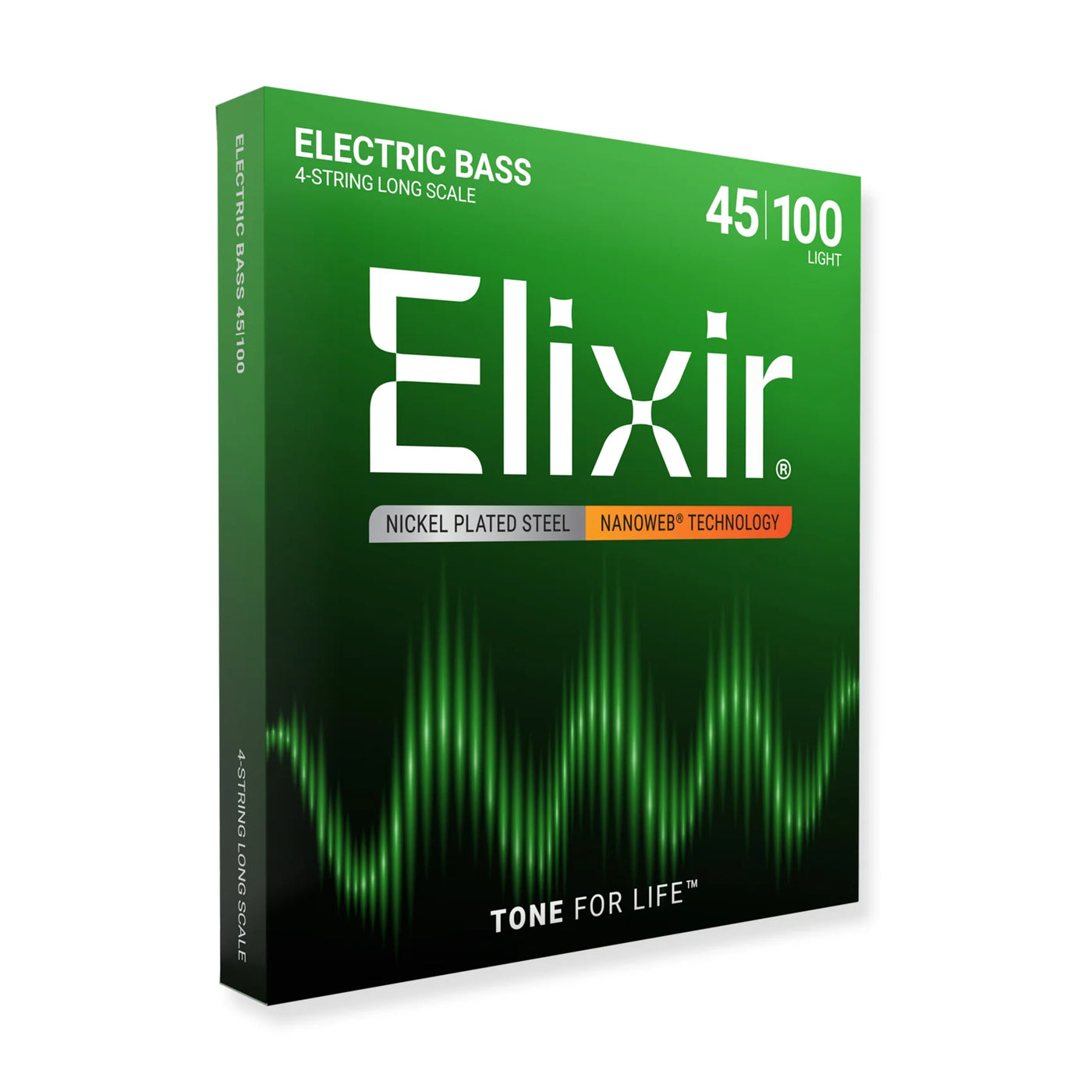 Elixir - NANOWEB Coating - Bass 45-100