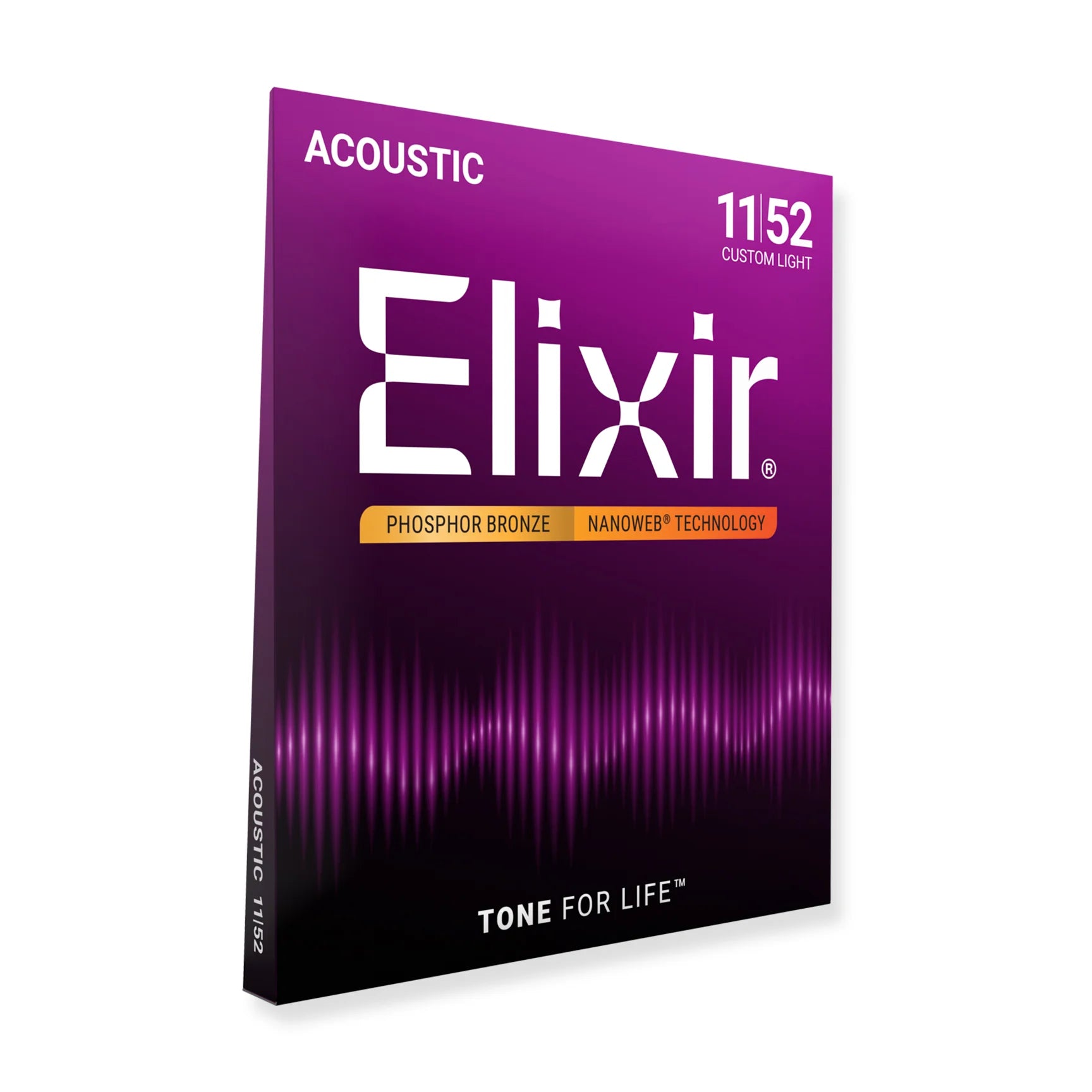 Elixir Nanoweb PB Custom Light Acoustic Strings