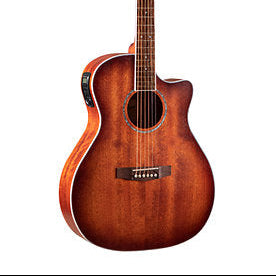 Cort GA MEDX Mahogany Open Pore Electro-Acoustic Guitar