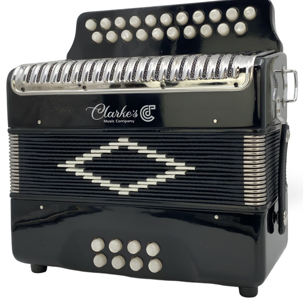 Clarkes Dubh 3 B/C Melodeon