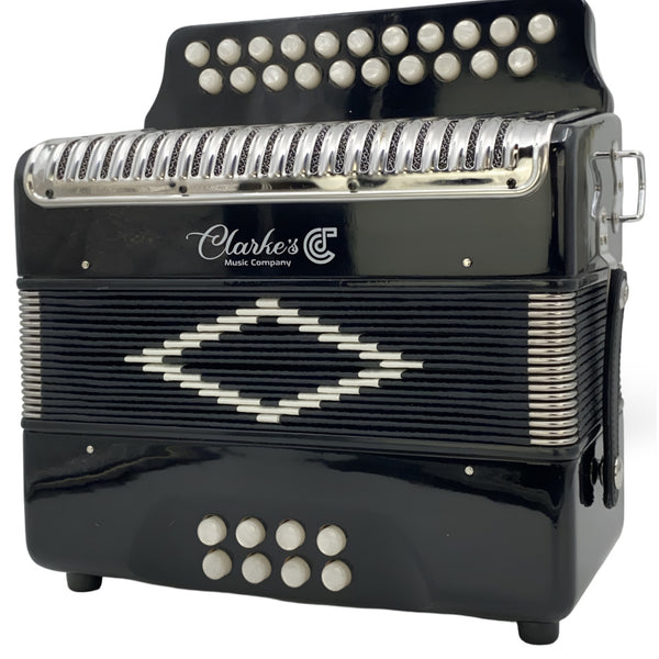 Clarkes Dubh 3 B/C Melodeon
