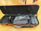Stentor Violin Case, Polycarbonate/ABS, Oblong, Carbon Burgundy