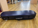 Stentor Violin Case, Polycarbonate/ABS, Oblong, Carbon Blue