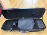 Stentor Violin Case, Polycarbonate/ABS, Oblong, Carbon Blue