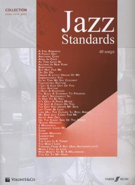 Jazz Standards Collection - Piano, Vocal, Guitar