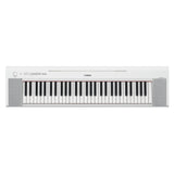Yamaha NP15 (White) Piano Style Portable Keyboard