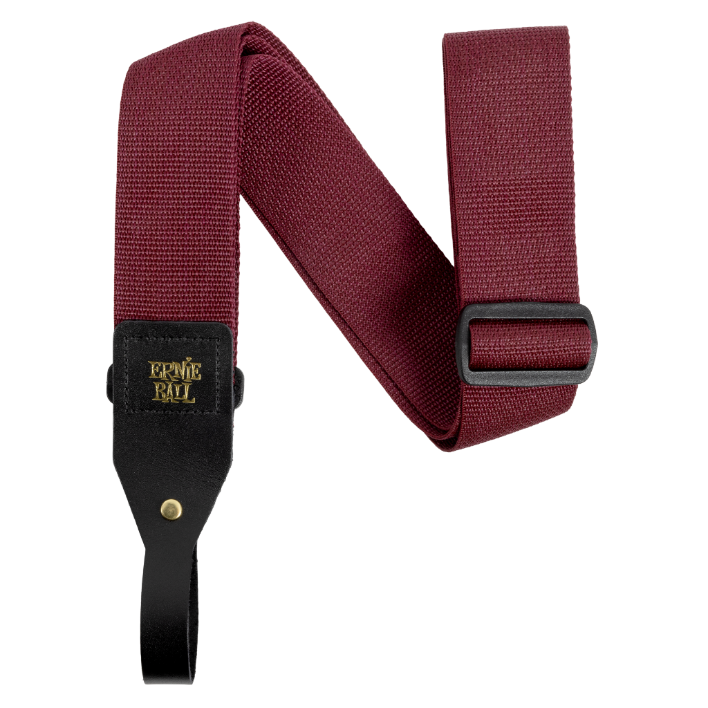 Ernie Ball P05367 Polypro Strap Acoustic - Ron Burgundy