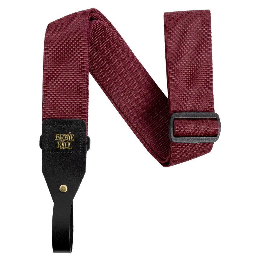Ernie Ball P05367 Polypro Strap Acoustic - Ron Burgundy