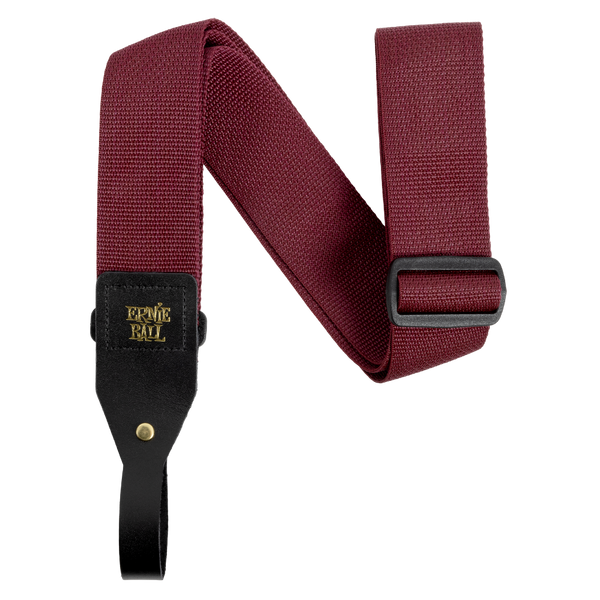 Ernie Ball P05367 Polypro Strap Acoustic - Ron Burgundy