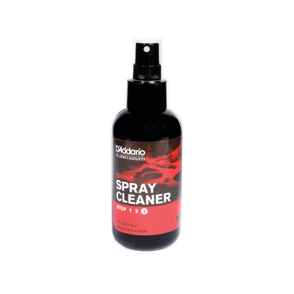 D'Addario Shine Spray Polish 2Oz