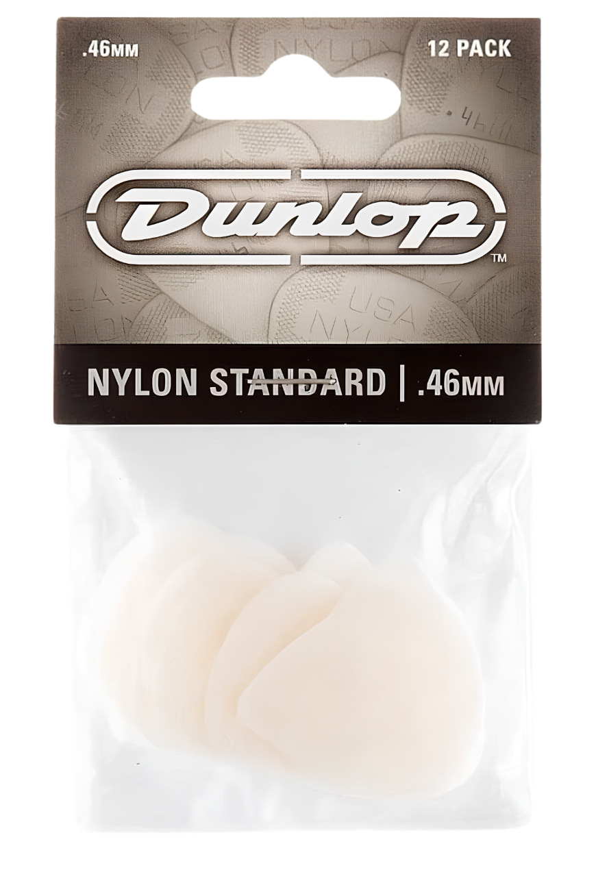 Jim Dunlop Nylon Picks 0.46 12 Pack