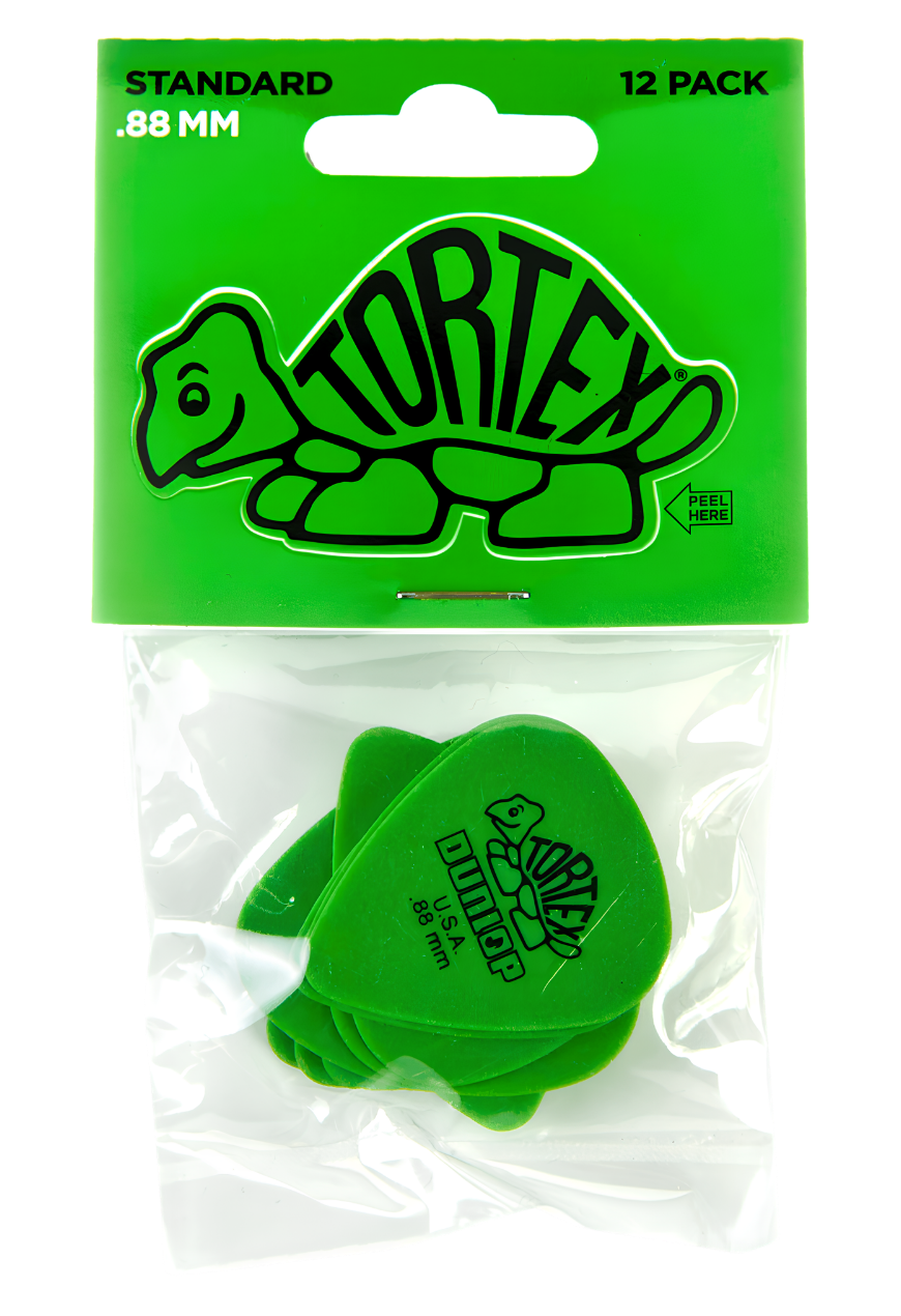 Jim Dunlop Tortex Picks 0.88 12 Pack