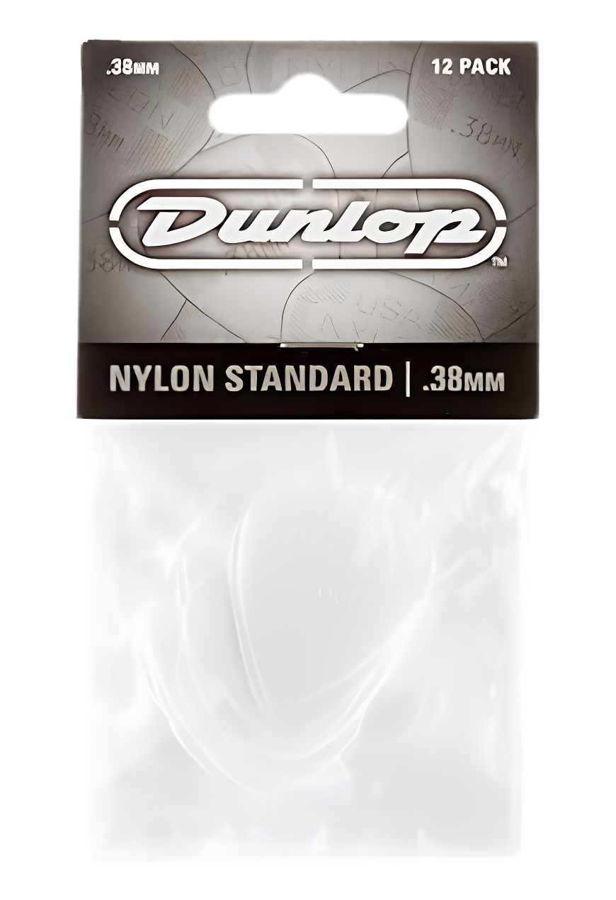 Jim Dunlop Nylon Picks 0.38  12 Pack