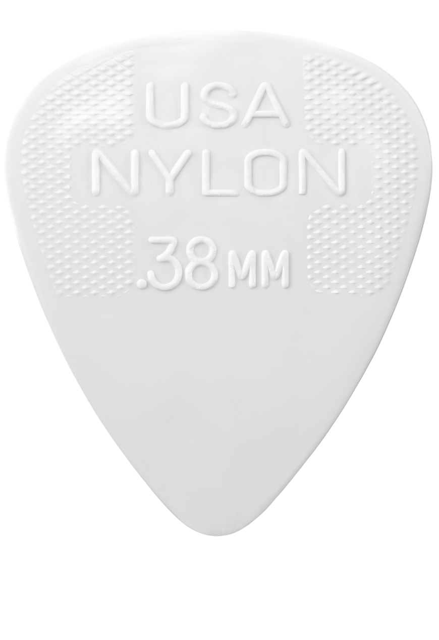 Jim Dunlop Nylon Picks 0.38  12 Pack