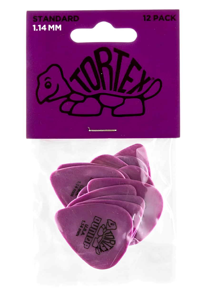 Jim Dunlop Tortex Picks 1.14 12 Pack