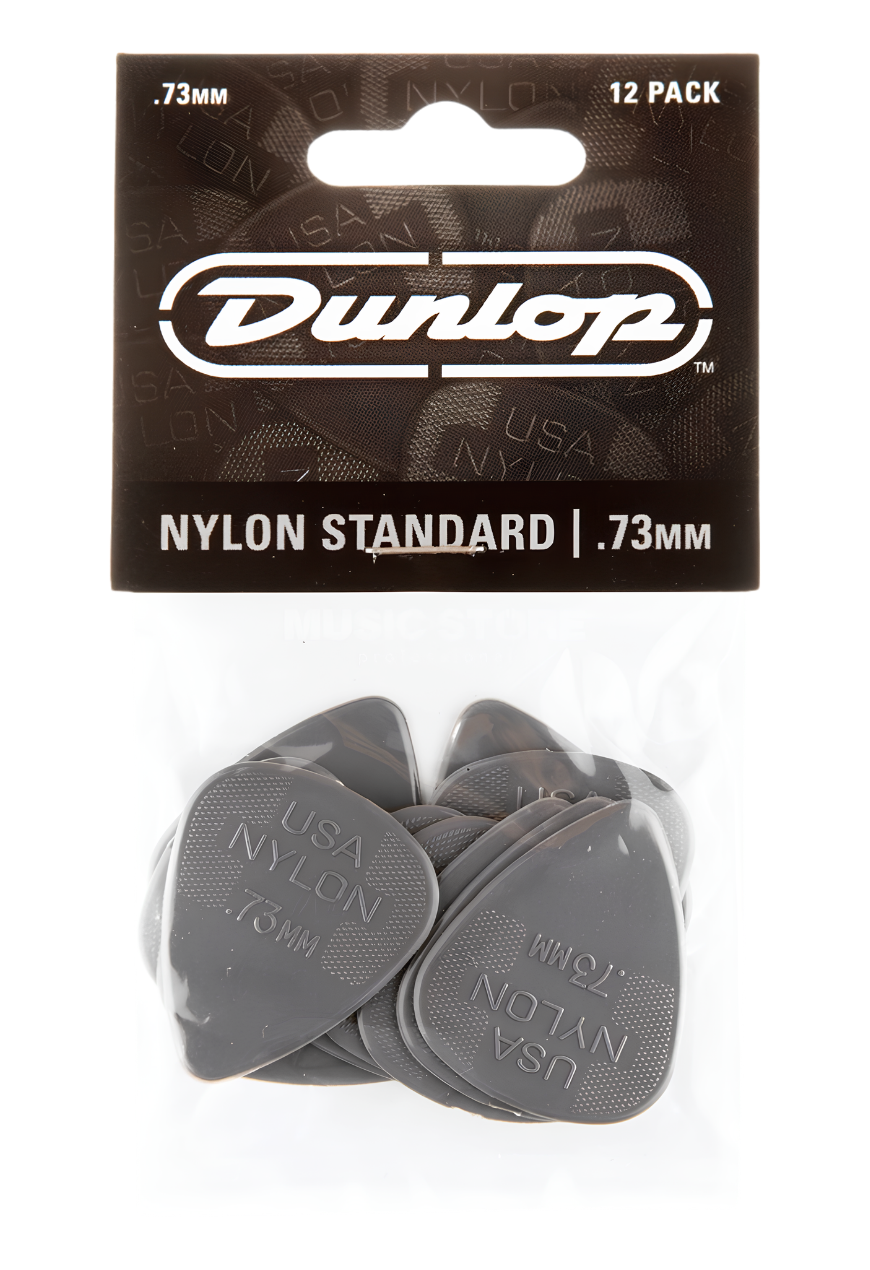 Jim Dunlop Nylon Picks 0.73 12 Pack