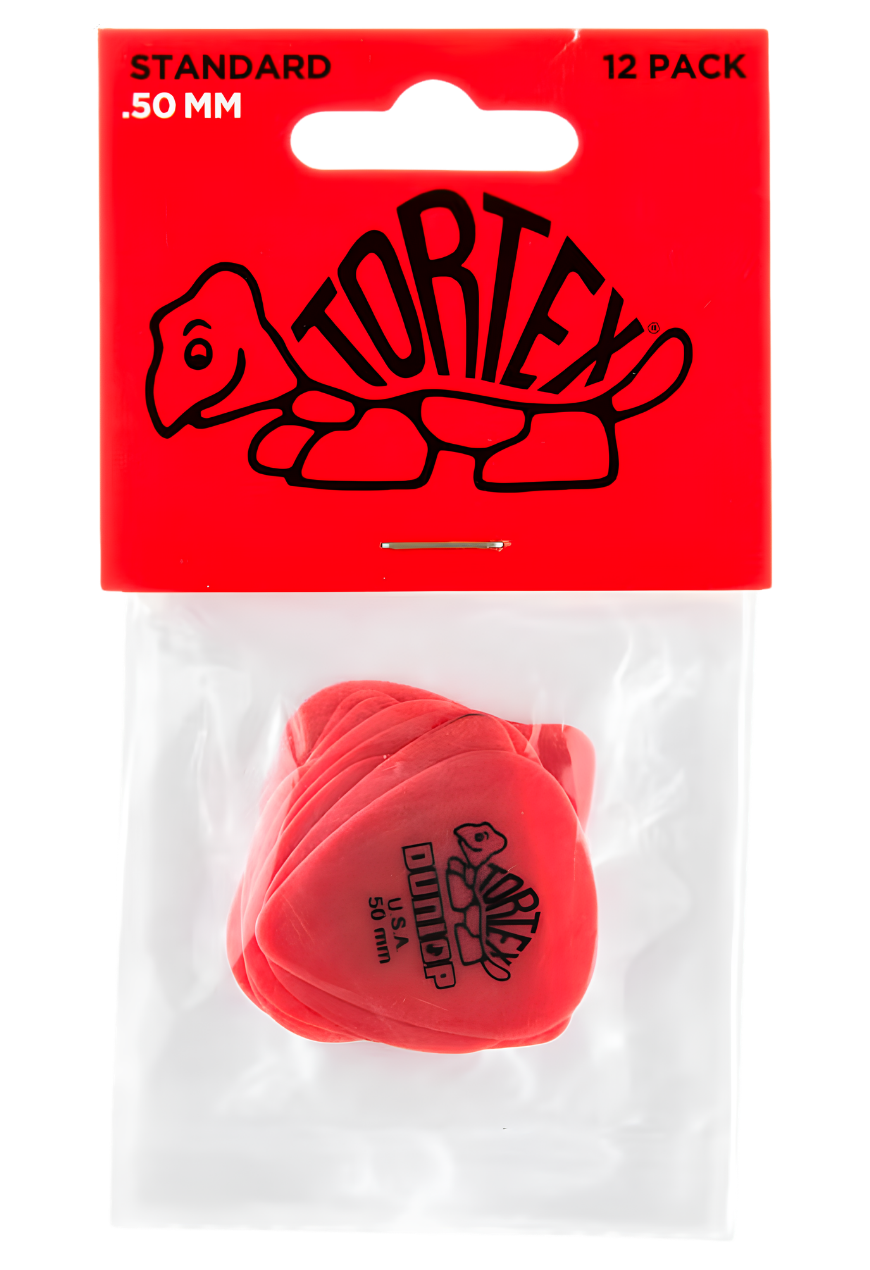 Jim Dunlop Tortex Picks 0.50 12 Pack