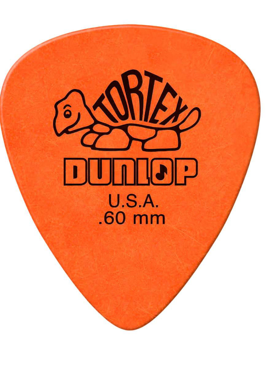 Jim Dunlop Tortex Picks 0.60 12 Pack