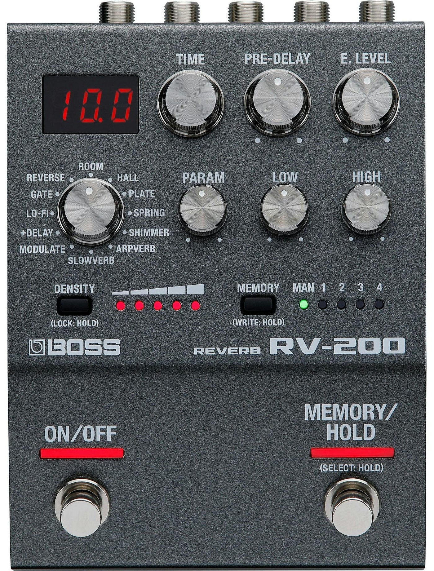 Boss RV-200 Reverb Pedal