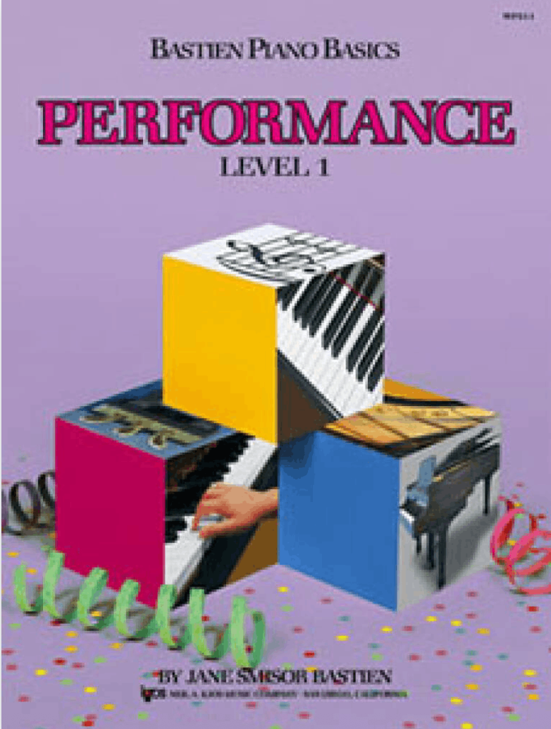 Bastien Piano Basics Performance Level 1