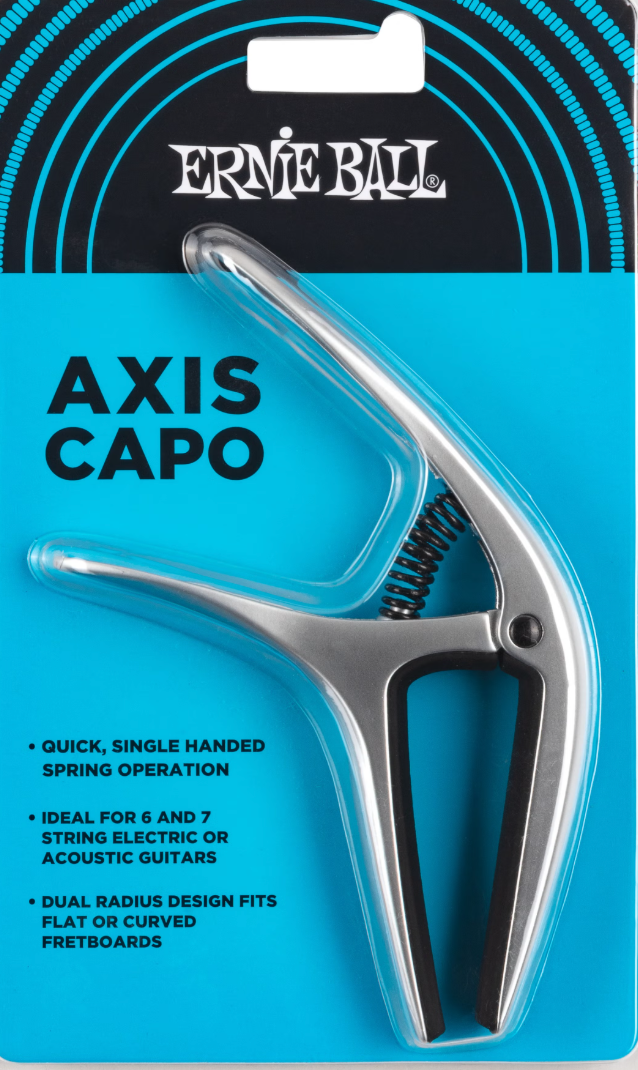 Ernie Ball Axis Capo Silver