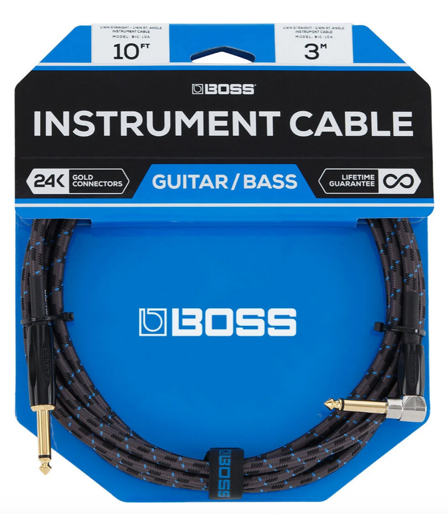 Boss 10Ft Angled Cable