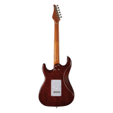 Jet Guitars JS-450 Trans Brown (Spalted Top)