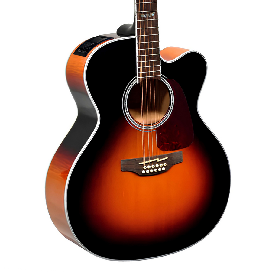 Takamine GJ72CE-BSB 12 String Jumbo Sunburst