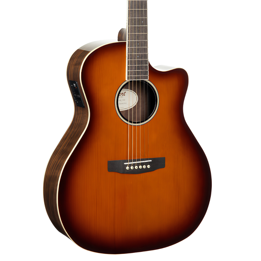 Cort Exotic-GA Walnut, Sunburst