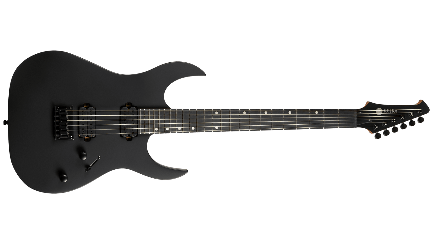 Spira S-400 Matt Black Electric Guitar