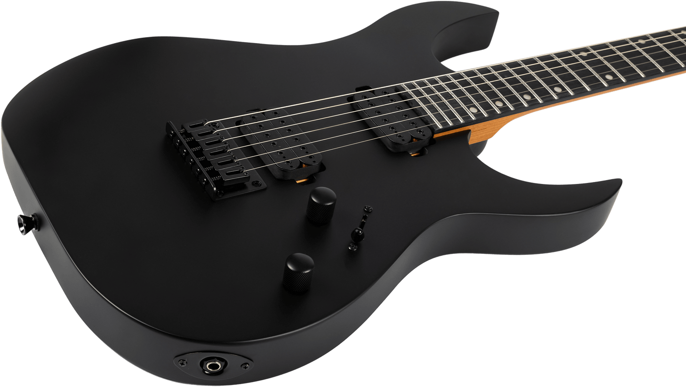 Spira S-400 Matt Black Electric Guitar