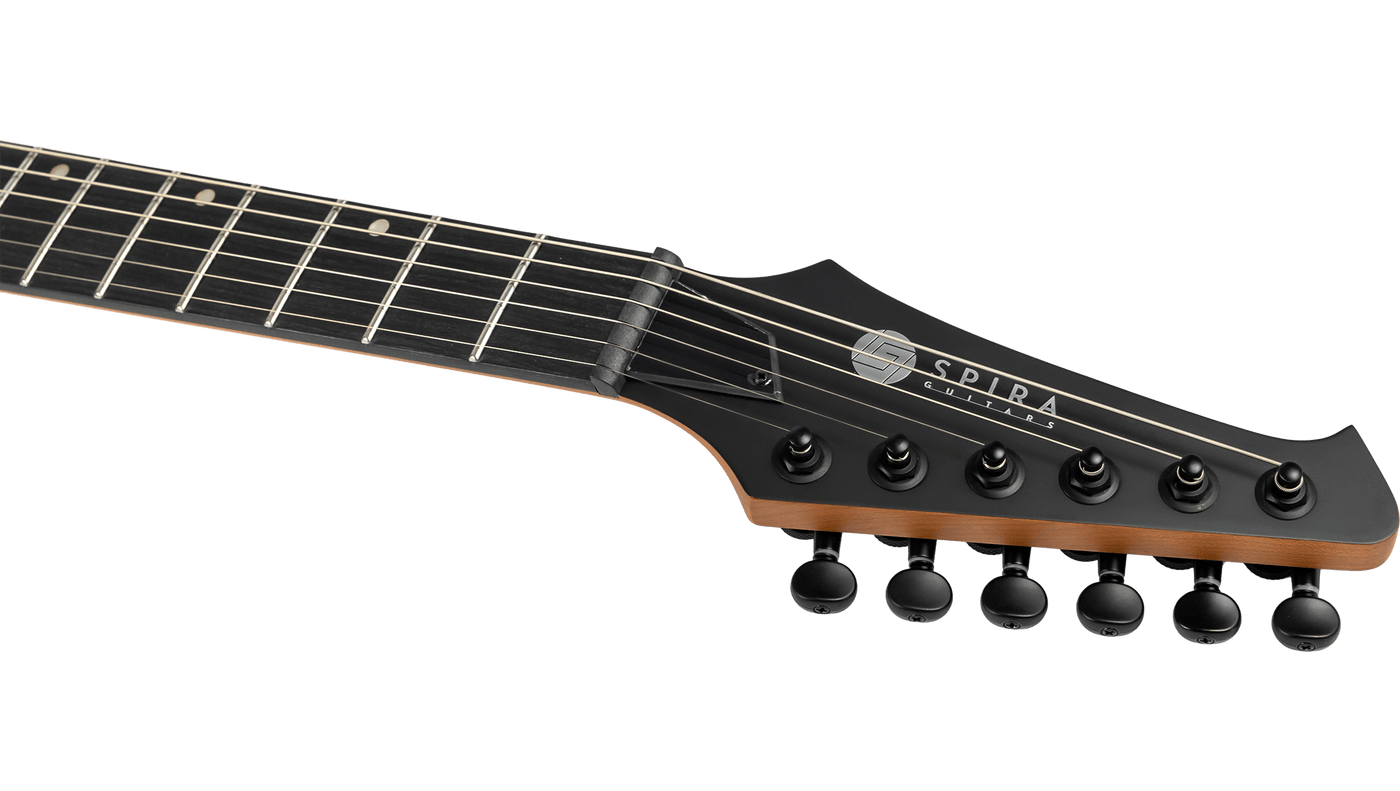 Spira S-400 Matt Black Electric Guitar