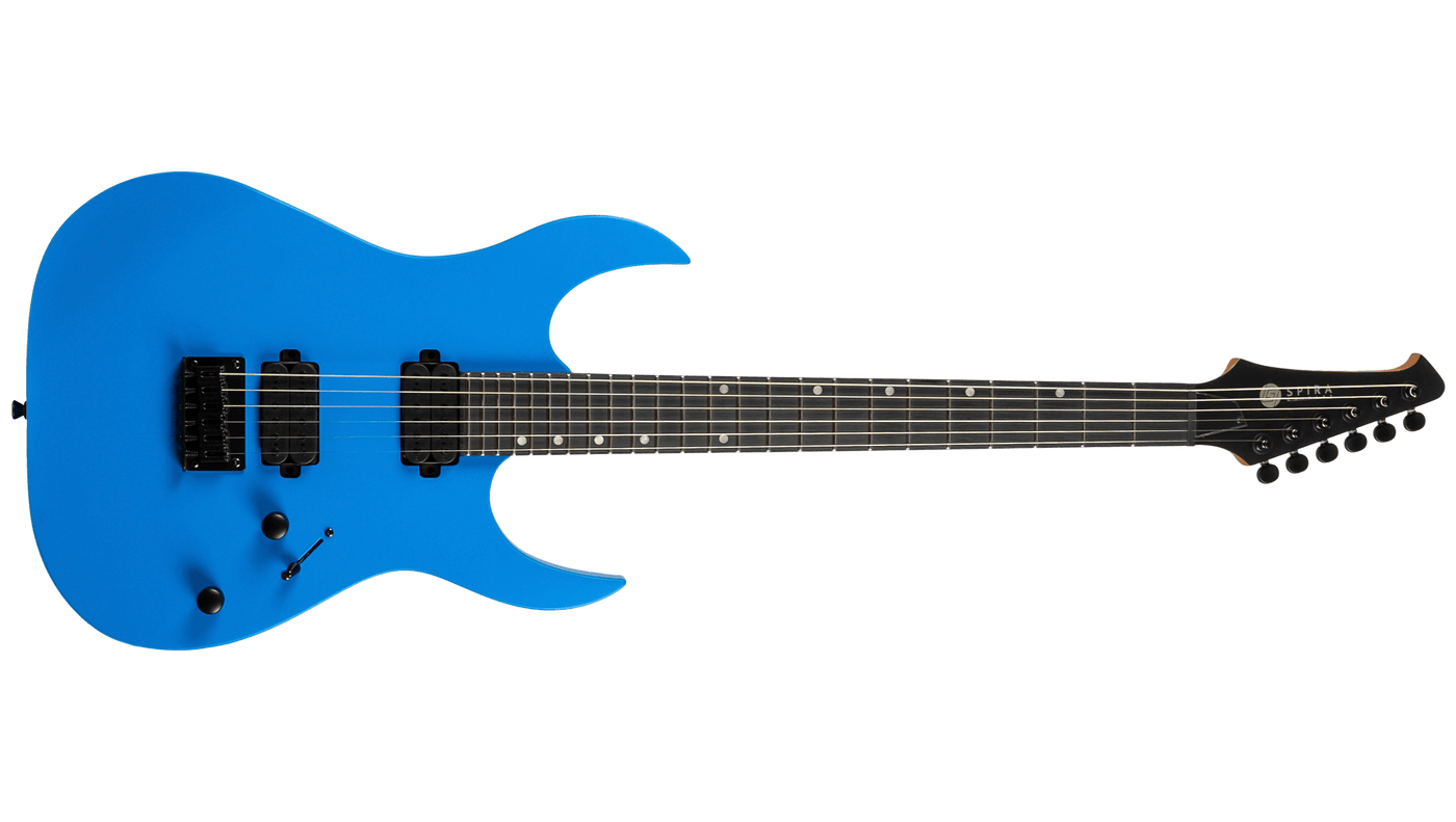 Spira S-400 Matt Blue Electric Guitar